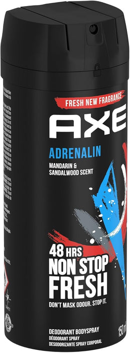 Axe Body Spray Adrenalin, 150 ML