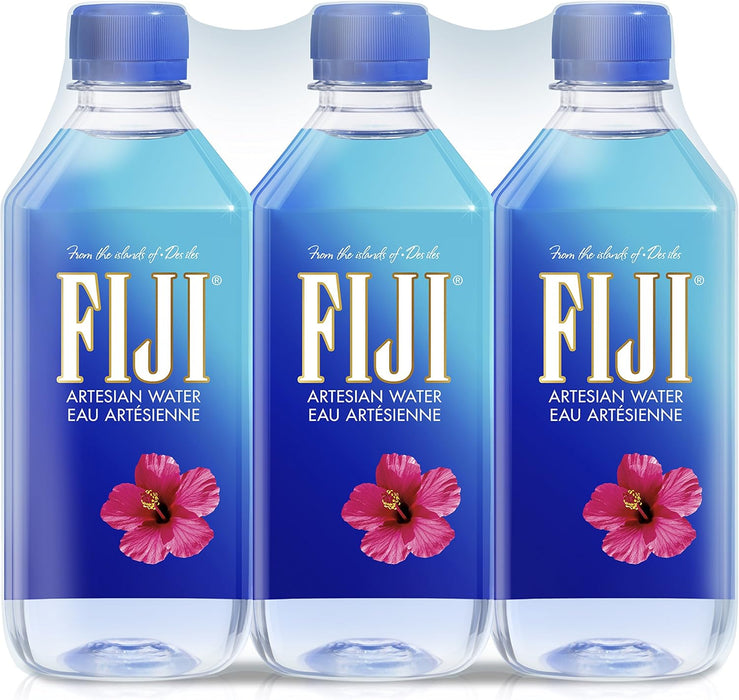 Fiji Natural Artesian Water Bottles, 6-Pack , 6 x 500 ml