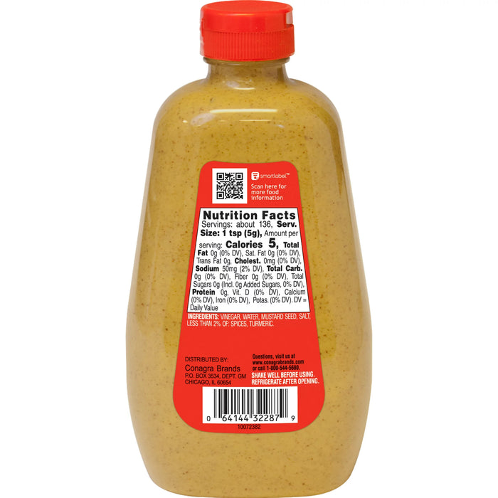 Gulden's Spicy Brown Mustard, 24 oz — Goisco.com