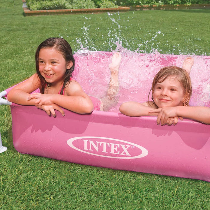 Intex 57172NP Mini Frame Pool, Pink, 1 pc