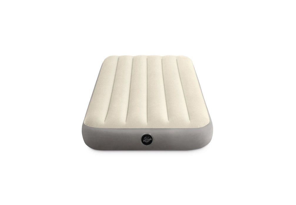 Intex Twin Deluxe Airbed, Cream , 1 pc