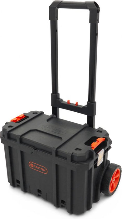 Tactix 3 Piece Modular Mobile Trolley Tool Case Set, 3 pcs