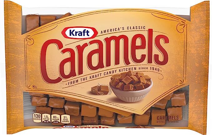 Kraft Baked Caramels Candy , 11 oz