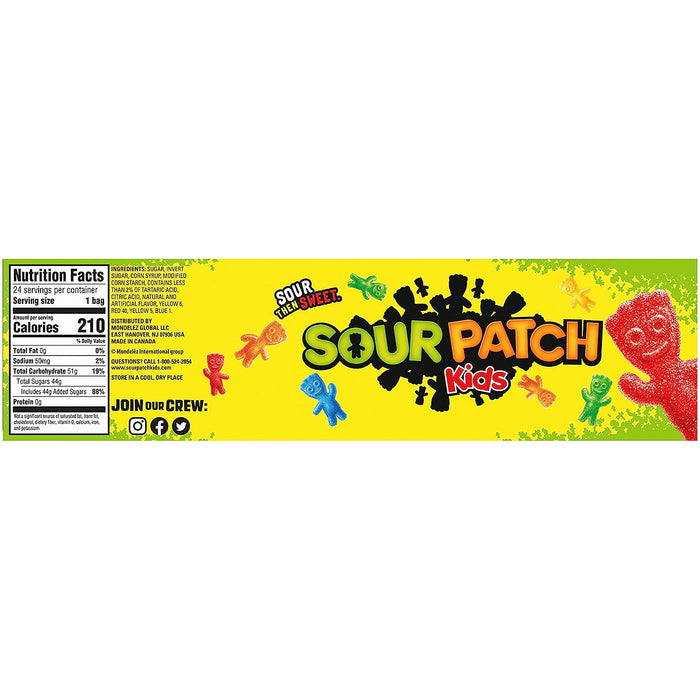 Sour Patch 24-Pack Kids Candy, 24 x 2 oz