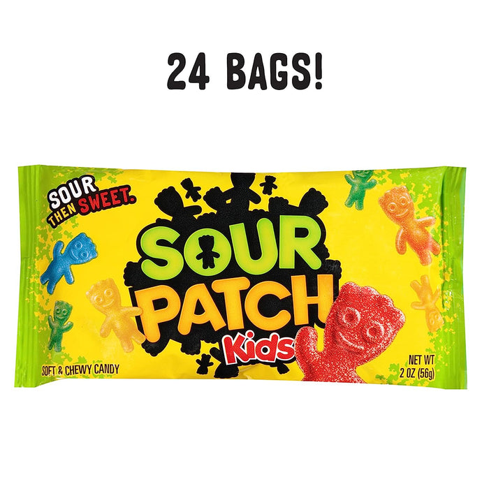 Sour Patch 24-Pack Kids Candy, 24 x 2 oz