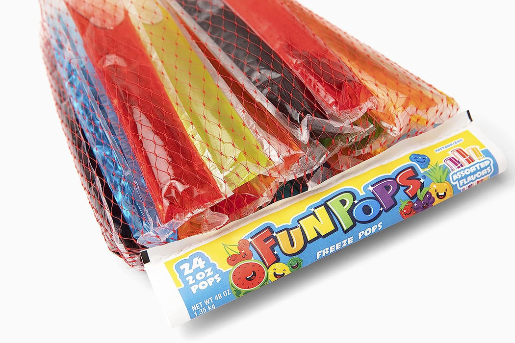 Fun Pops 2-Pack Freeze Pops , 2 x 24 oz