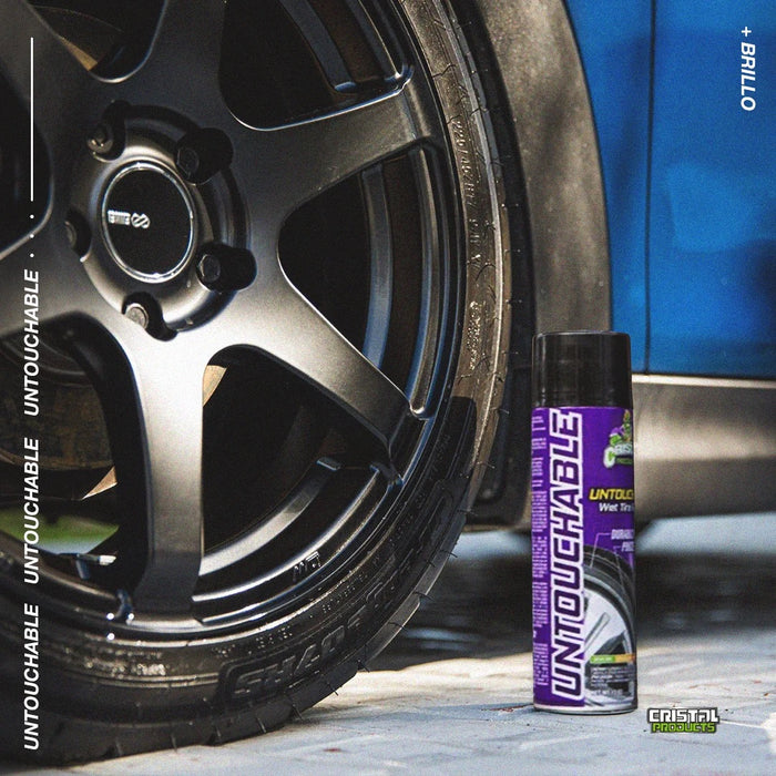 Cristal Products Untouchable Wet Tire Finish , 13 oz