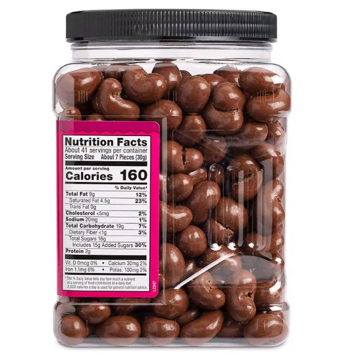 Wf Cashews Milk Chocolate Covered