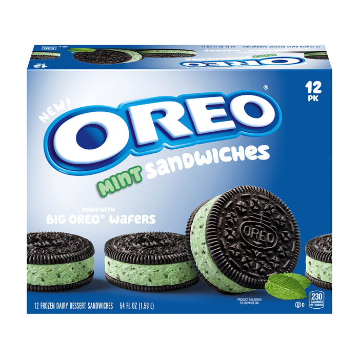 Oreo Mint Sandwiches, 12 ct