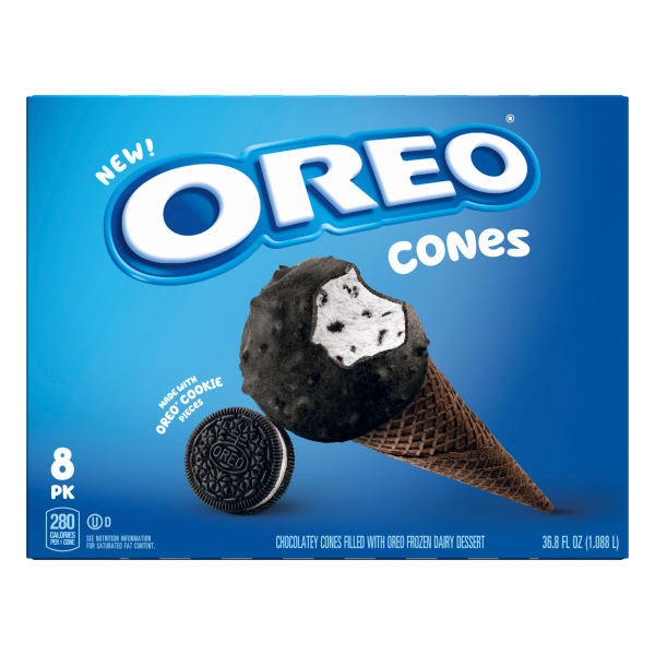 Nestle  Oreo Ice Cream Cones , 8 ct