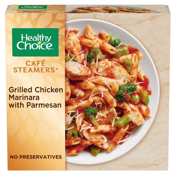 Healthy Choice Café Steamers Grilled Chicken Marinara With Parmesan Meal , 9.5 oz