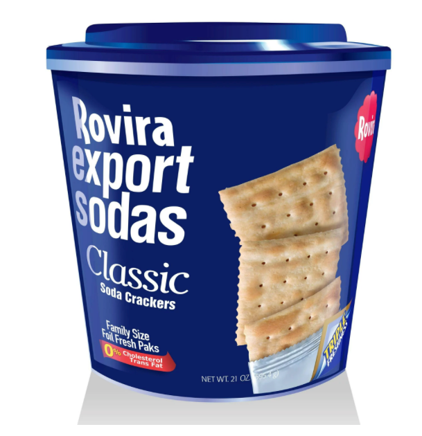 Rovira Export Soda Crackers , 21 oz