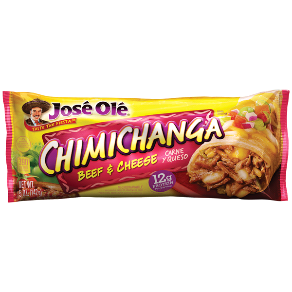 Jose Ole Chimichanga Shredded Steak & Cheese , 5 oz