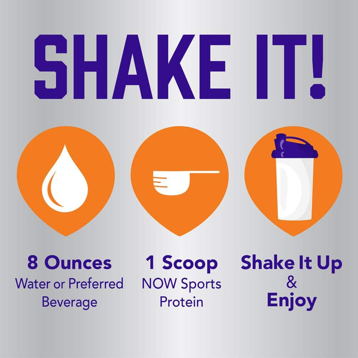 Now Sports Nutrition, Plant Protein Complex 22 g, Creamy Vanilla Powder, 2-Pound, 2 lbs