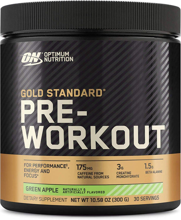 Optimum Nutrition Gold Standard Pre-Workout, Green Apple Flavor , 300 gr