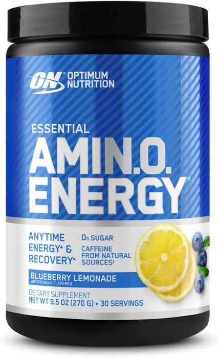 Optimum Nutrition Essential Amino Energy, Blueberry Lemonade Flavor , 270 gr