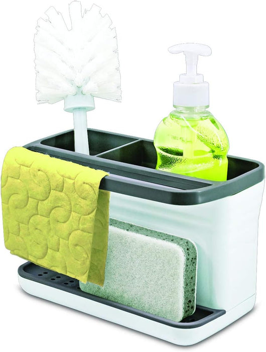 Glad Kitchen Sink Organizer Caddy with 2 Compartments, 1 pc