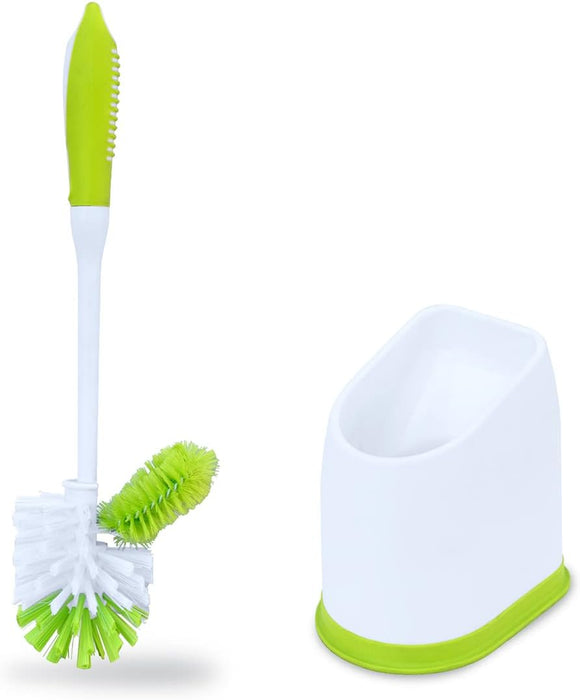 Pine-Sol Toilet Bowl Cleaner Brush with Holder, 2 pcs