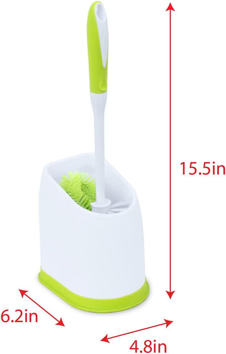 Pine-Sol Toilet Bowl Cleaner Brush with Holder, 2 pcs