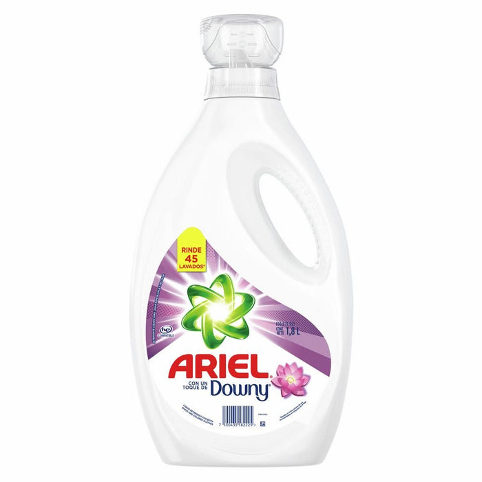 Ariel With Downy Liquid Laundry Detergent , 1.8 L