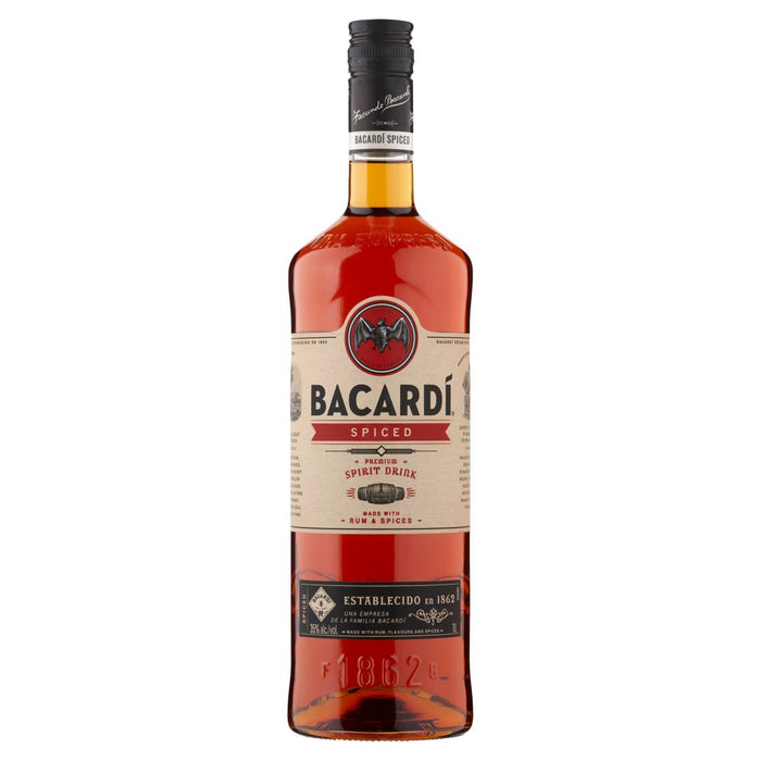 Bacardi Spiced Dark Rum , 1 L