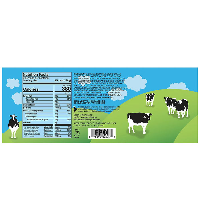 Ben & Jerry's 3-Pack Chocolate Chip Cookie Dough Pint, 3 x 1 Pint