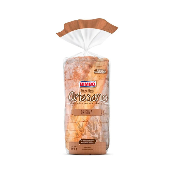 Bimbo Artesan Whole Wheat Bread Loafs , 500 gr