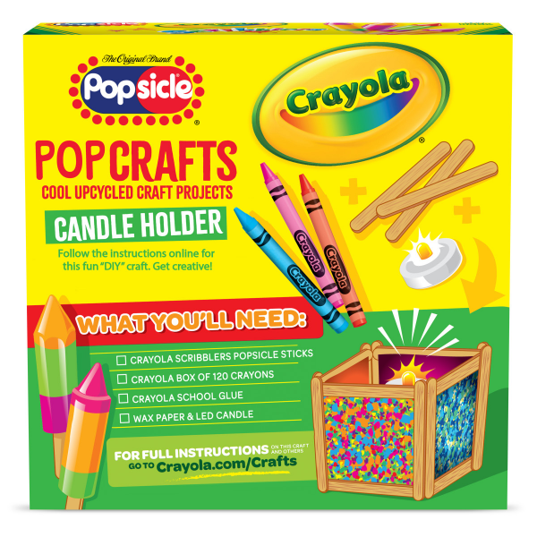 Popsicle Ice Pops Crayola Scribblers, 18 ct