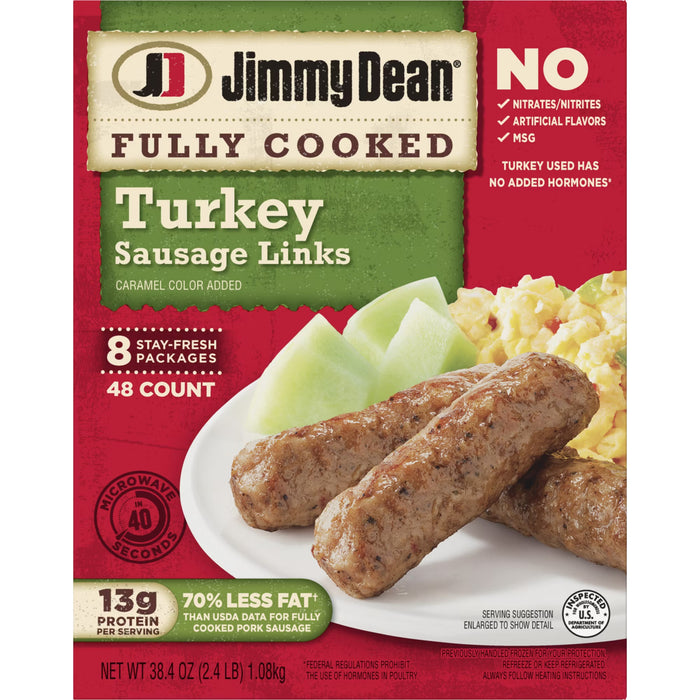 Jimmy Dean Turkey Sausage Links, 48 ct