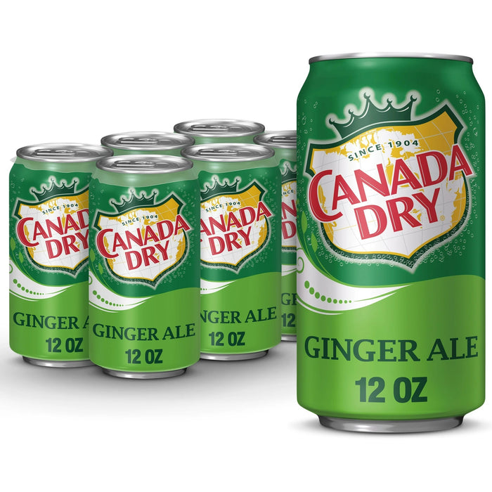 Canada Dry Ginger Ale, 6-Pack , 6 x 12 oz