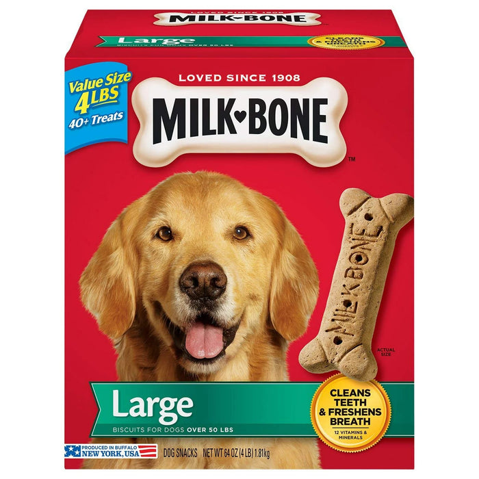 Milk-Bone Original Large Dog Biscuits, 4 lbs