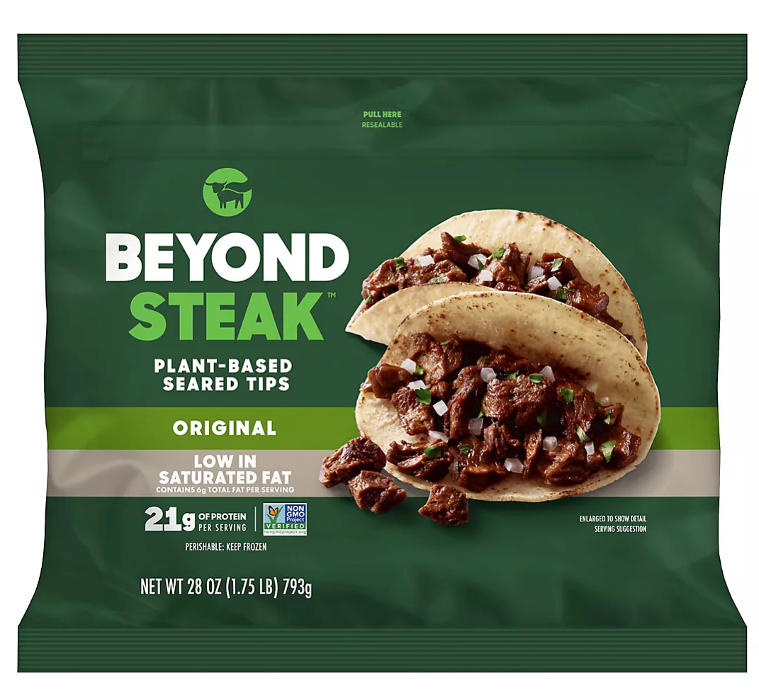 Beyond Meat Beyond Steak Plant-Based Seared Tips, 28 oz