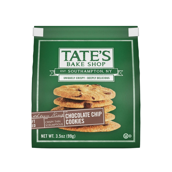 Tate's Bake Shop Chocolate Chip Cookies, 4 x 3.5 oz