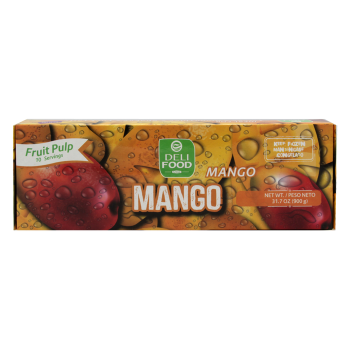 Deli Food Frozen Mango Pulp Pouch , 900 gr