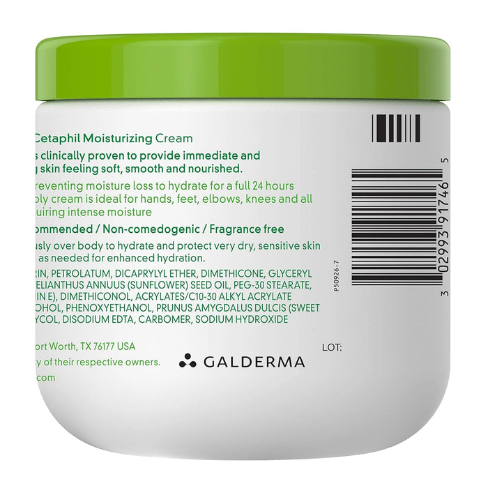 Cetaphil Moisturizing Cream, 2 X 16 OZ