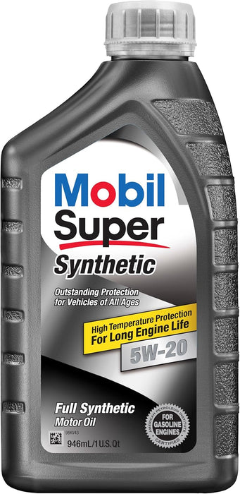 Mobil Super Sae 5W-20, 1 QT