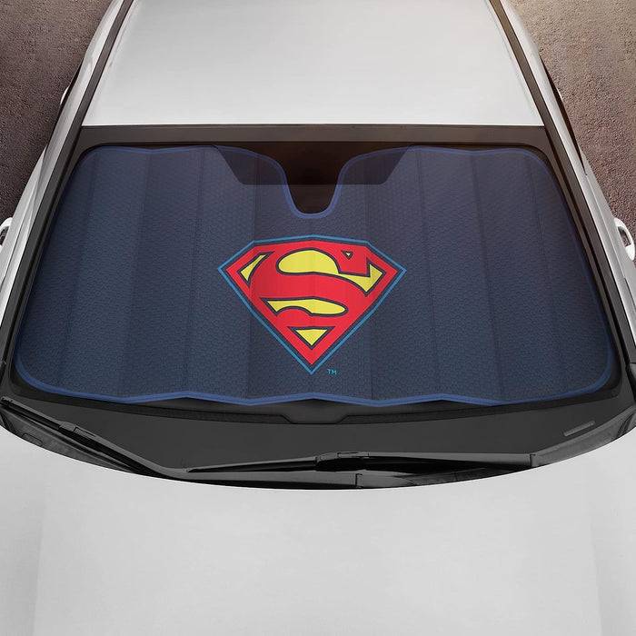 BDK New Superman 2022 Windshield Sunshade for Car Truck & SUV, 1 pc