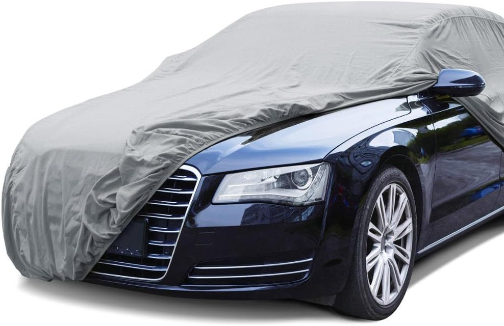 BDK Universal Fit Cover for Car, Sedan - UV & Dust Proof, Water Resistant, Size XL, XL