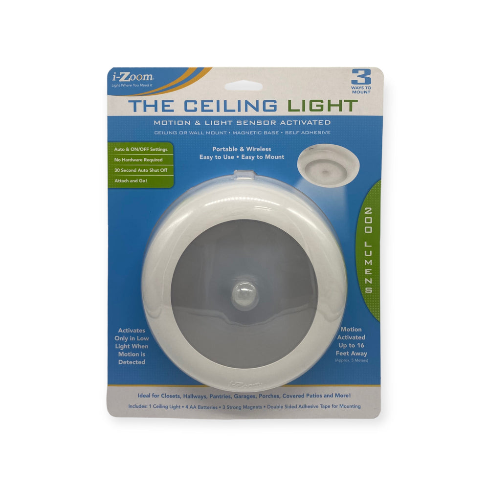 i-Zoom The Ceiling Light, 200 Lumens, 1 pc