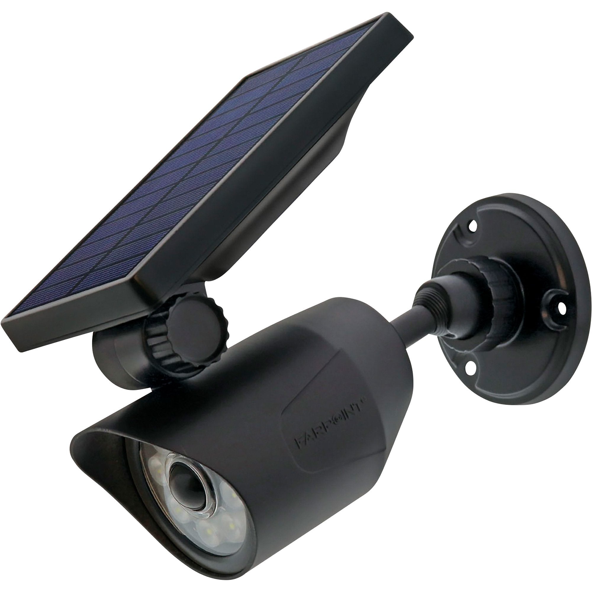Farpoint Motion and Light Sensor Activated Solar Night Beam Spotlight ...