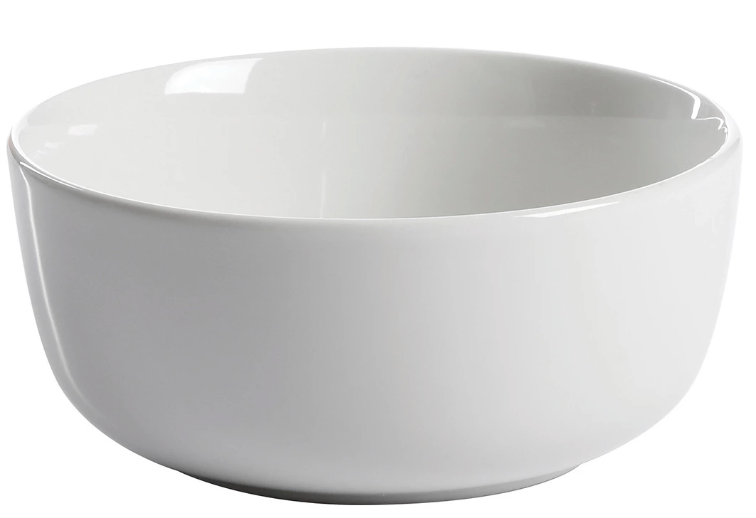Gibson Home 6" Cereal Bowls, 8Pack, White , 8 pcs —