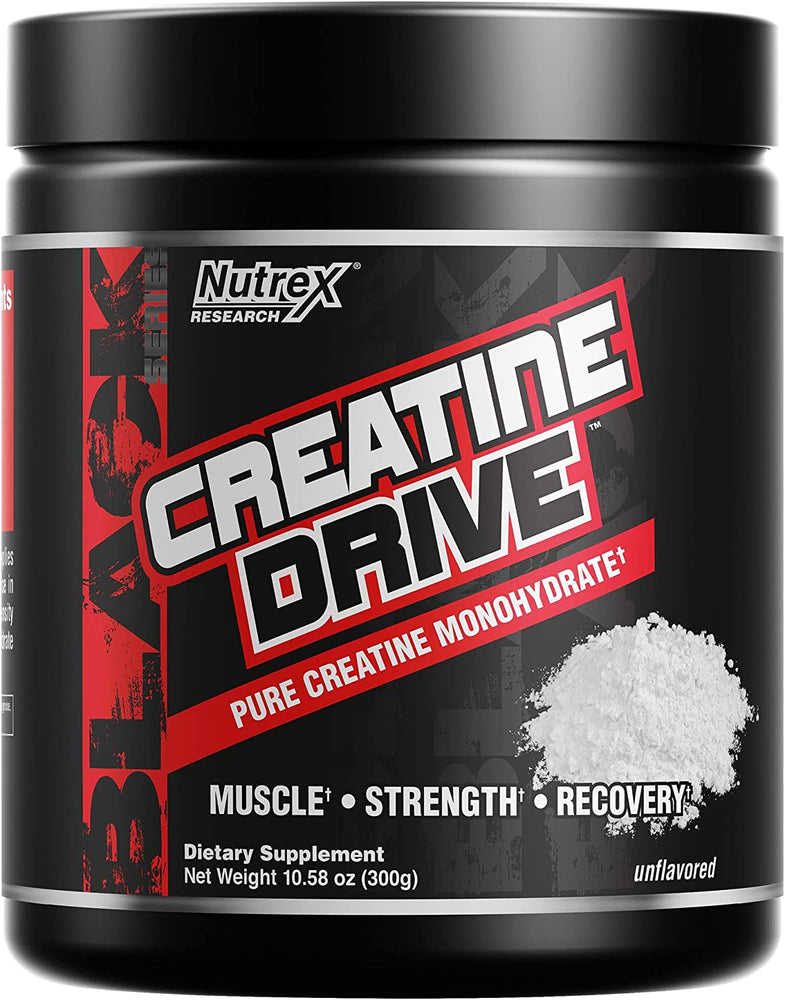 Nutrex Creatine Drive, Pure Creatine Monohydrate, Unflavored , 300 gr