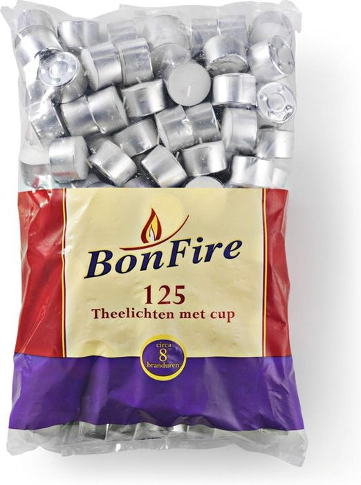 Bonfire 8-Hour Cup Candles , 125 ct