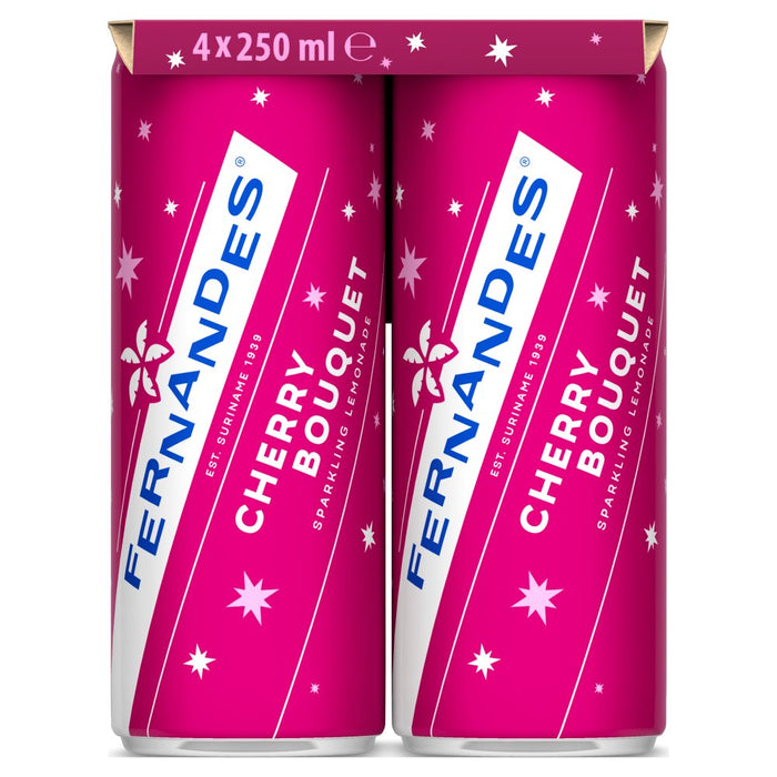 Fernandes Cherry Bouquet Soda , 4 x 25 cl