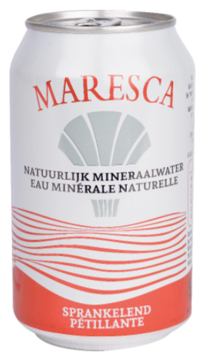 Maresca Mineral Sparkling Water Can , 33 cl