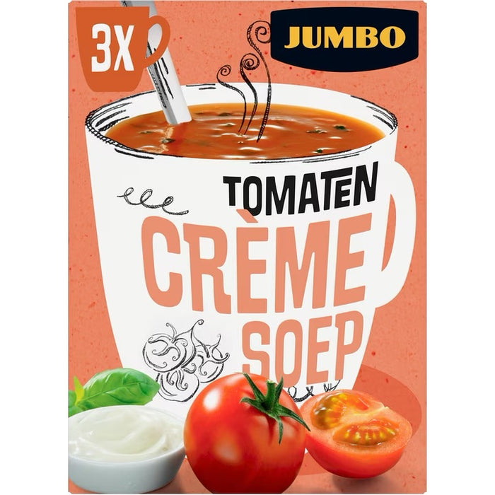 Jumbo Instant Tomato Crème Soup Satchets , 3 ct