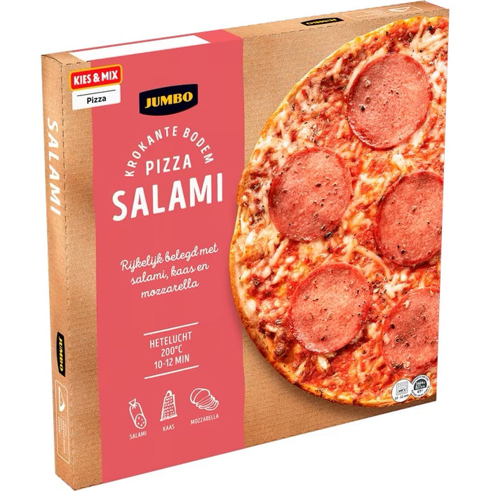 Jumbo Frozen Salami Pizza , 320 gr
