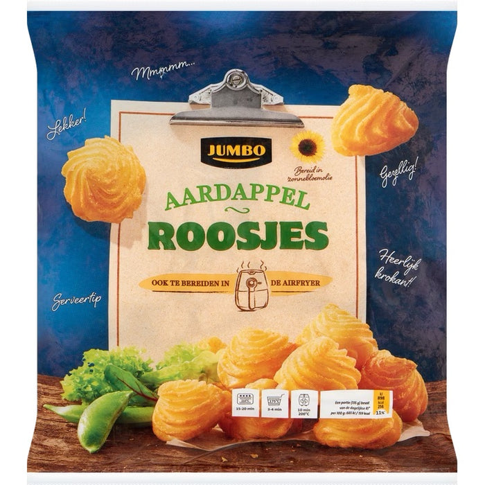 Jumbo Frozen Potato Roses , 600 gr