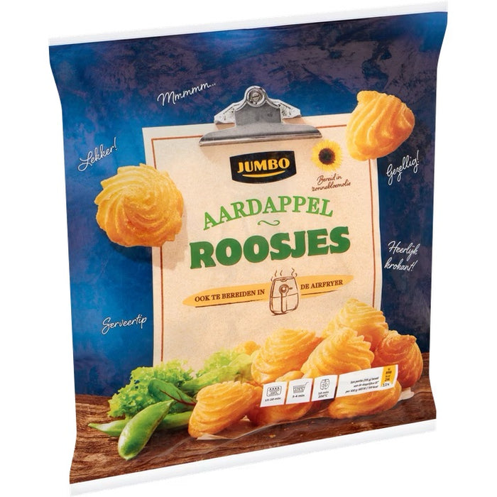 Jumbo Frozen Potato Roses , 600 gr