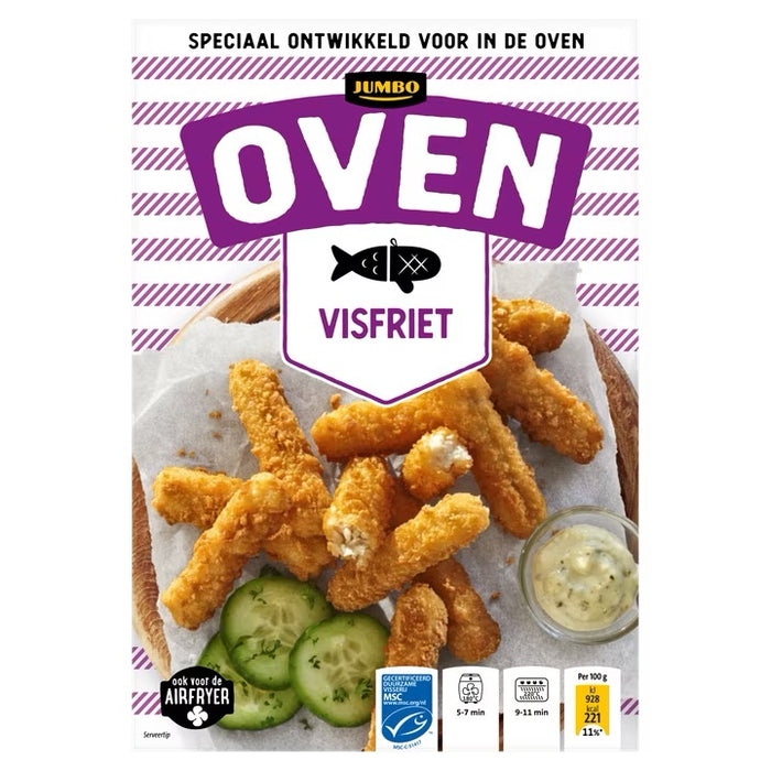 Jumbo Frozen Oven Fish Fries , 300 gr